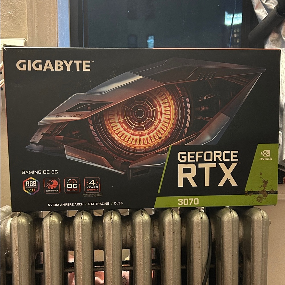 GIGABYTE GeForce RTX 3070 Graphics Card - Black and Green